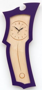 Curved Wall Clock