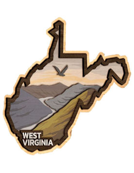 West Virginia MultiLayered Laser Carving